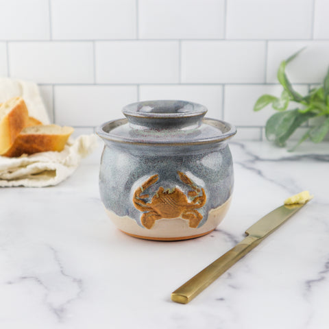 French Butter Keeper- Crab