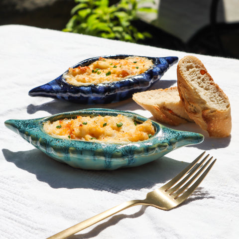 Crab Imperial- Blue Splatter