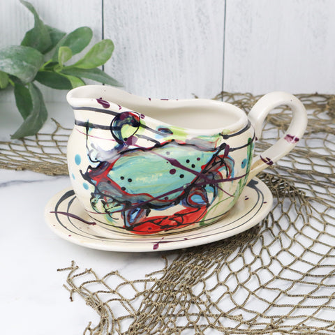Gravy Boat- Bay Crab
