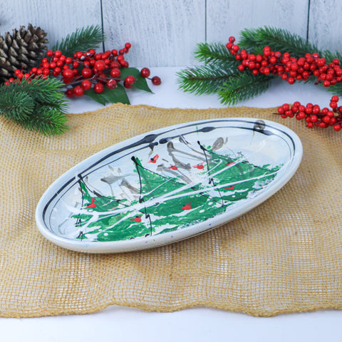 Small Oval Server Tree