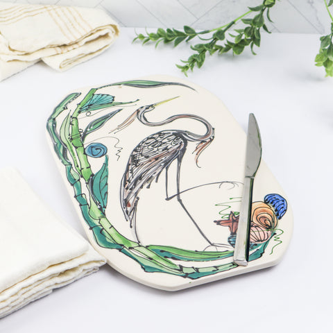 Entertaining Plate- Heron