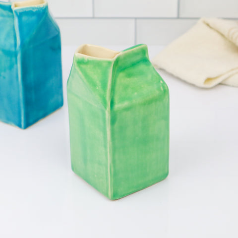 Milk Carton- Green