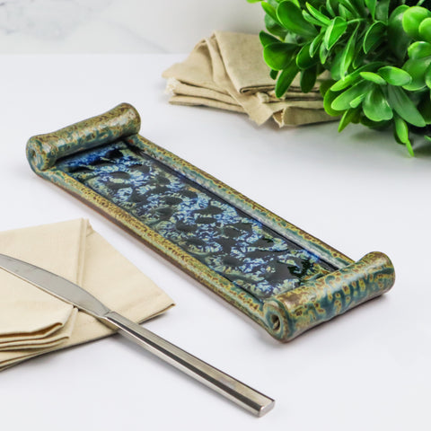 Cracker Tray- Blue
