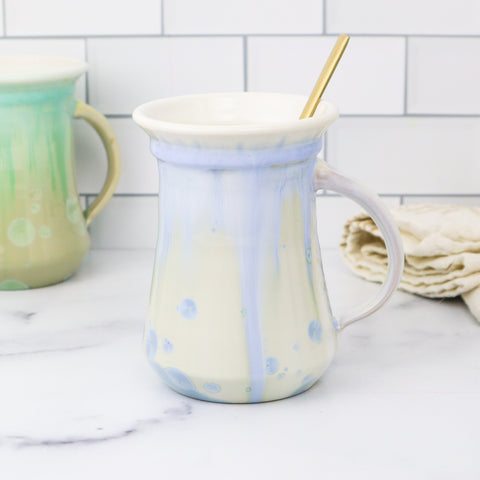 Mug- Ivory White Blue