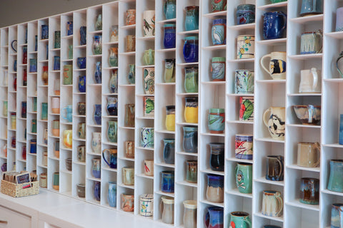 Choose from our Famous Mug Wall