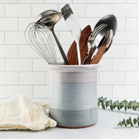Utensil Crock- Spa Creek