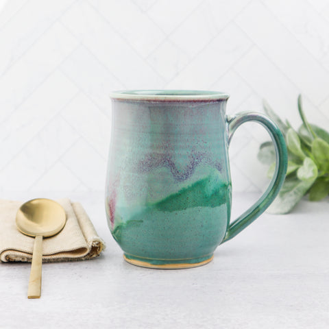 Wide Mug- Green