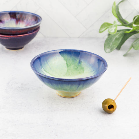 Olive Dish- Jade Sky