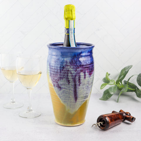 Wine Vase- Berries Cream