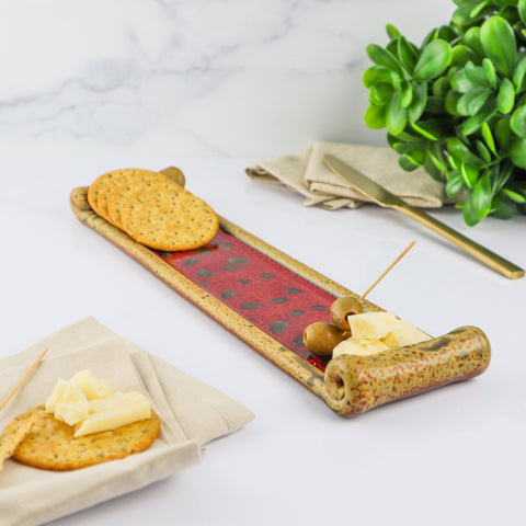 Cracker Tray- Red