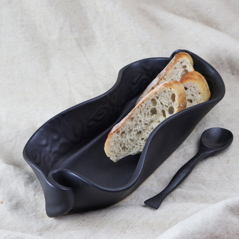 Asparagus Dish- Ebony