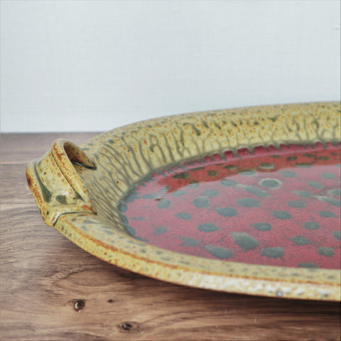 Turkey Platter- Red