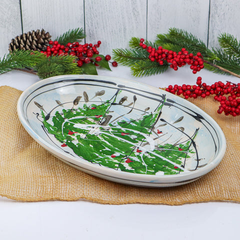 Medium Oval Platter Tree