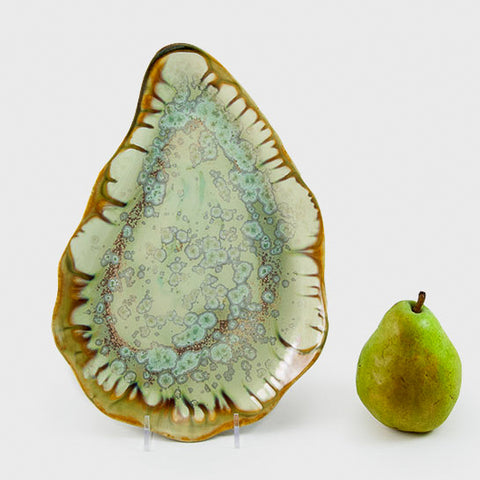 Medium Oyster Plate- Mint
