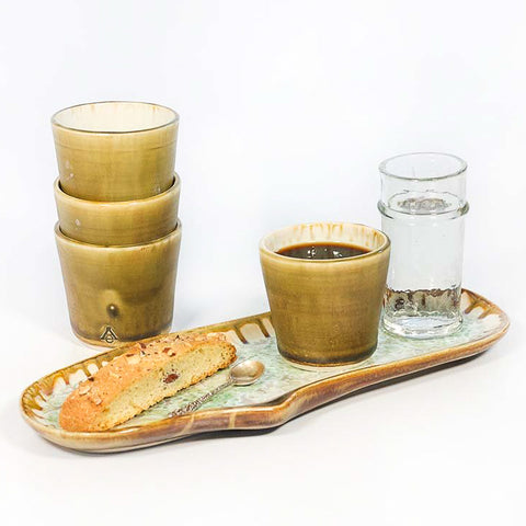 Medium Razor Clam- Seafoam