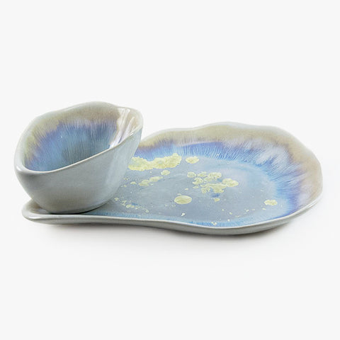 Small Oyster Plate- Pearl