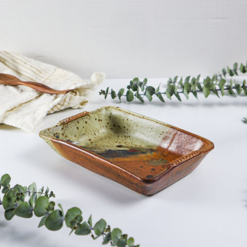 Small Tray- White Gold