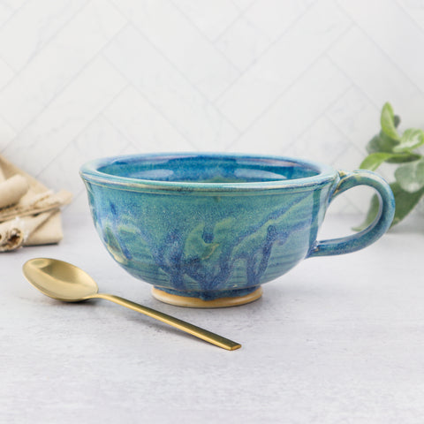 Chowder Mug- Stone Blue