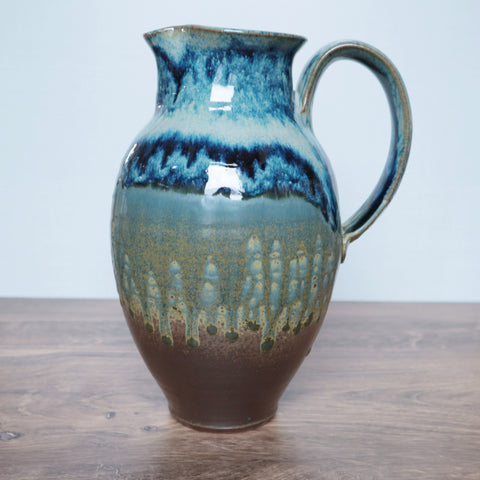 Medium Pitcher- Blue