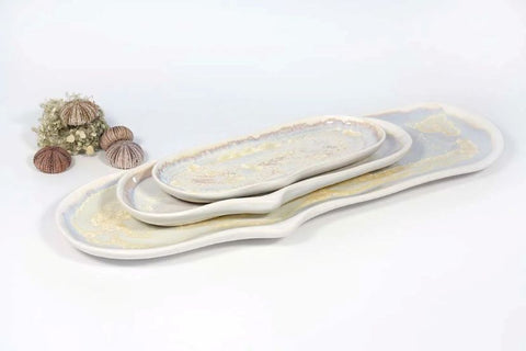 Medium Razor Clam- Pearl