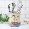 Utensil Crock- Sailor