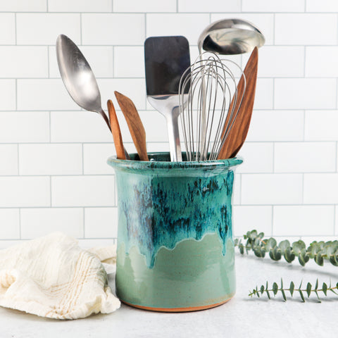 Utensil Crock- Tidal