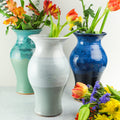 Medium Vase- Beach Glass