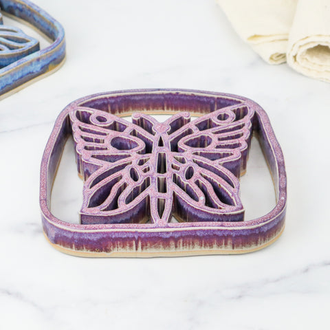 Butterfly Trivet- Rose