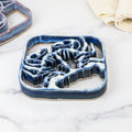 Crab Trivet- Navy