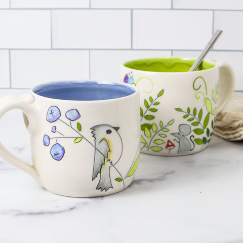 Small Mug- Crows