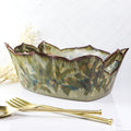 Large Lotus Basket- Green