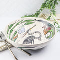 12" Bowl- Heron