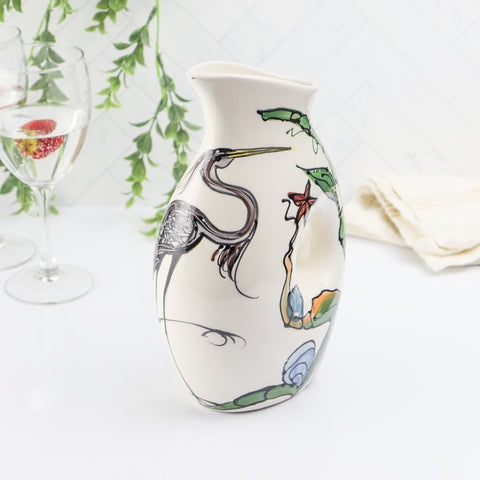 Donut Pitcher- Heron
