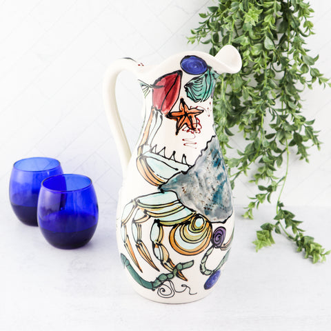 Large Pitcher- Crab