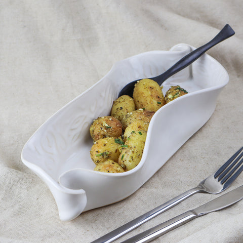 Asparagus Dish- White