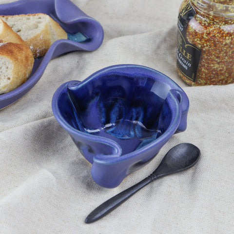 Mustard Pot- Periwinkle