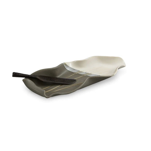 Stick Butter Dish- Grey