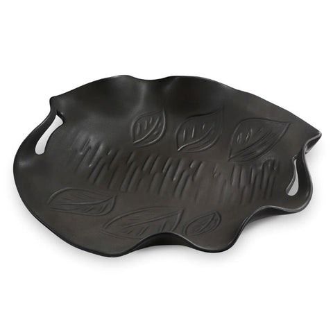 Handle Platter- Ebony