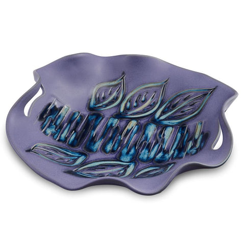 Handle Platter- Periwinkle