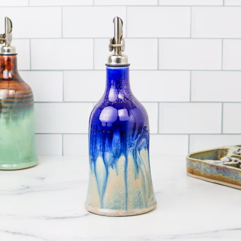 Oil Dispenser- Beckys Blue