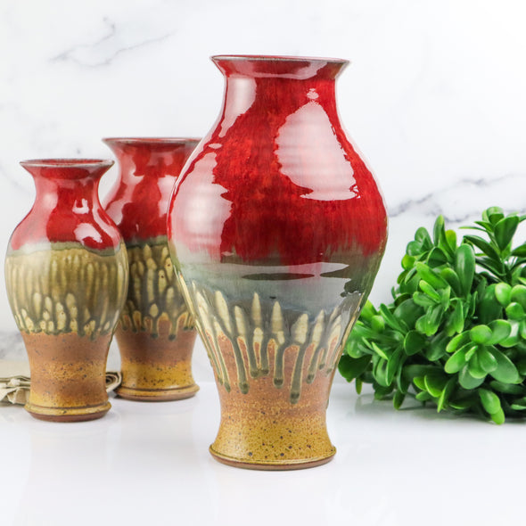 XL Vase 5- Red