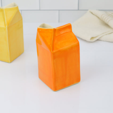 Milk Carton- Orange