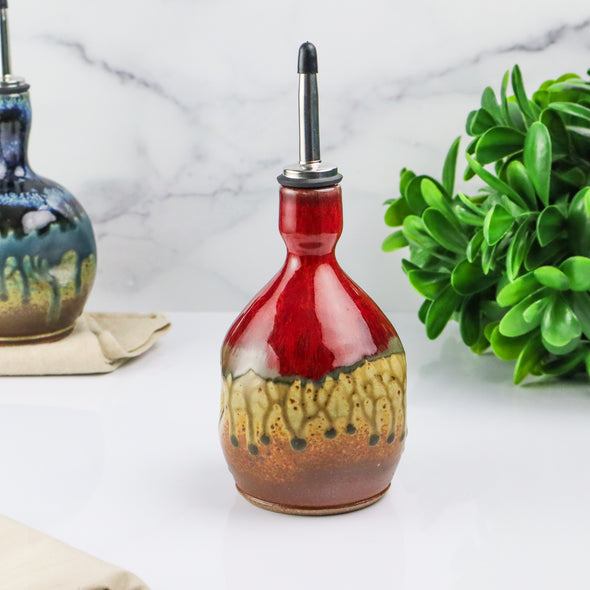 Oil Bottle- Red
