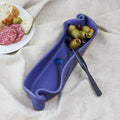 Olive Dish- Periwinkle