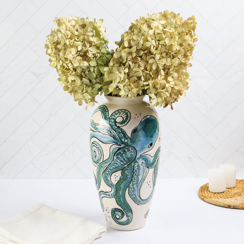 Medium Vase- Octopus