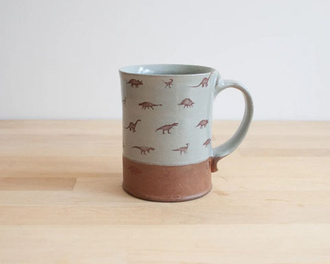 Mug- Small Dino Blue