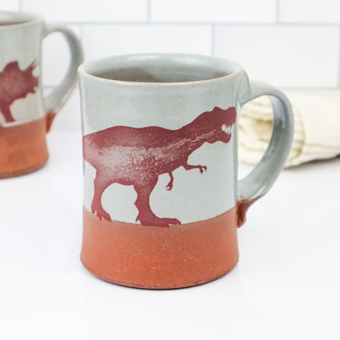 Mug- T-rex Blue