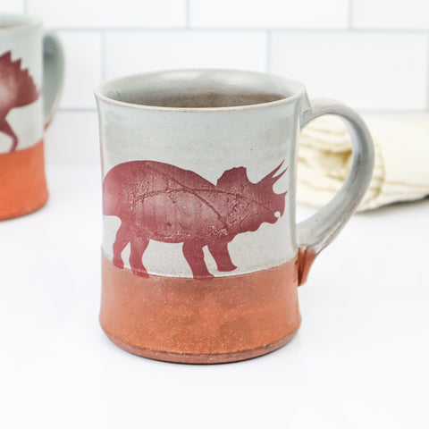 Mug- Triceratops Blue