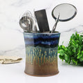 Utensil Jar- Blue