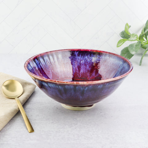 Cereal Bowl - Runny Red